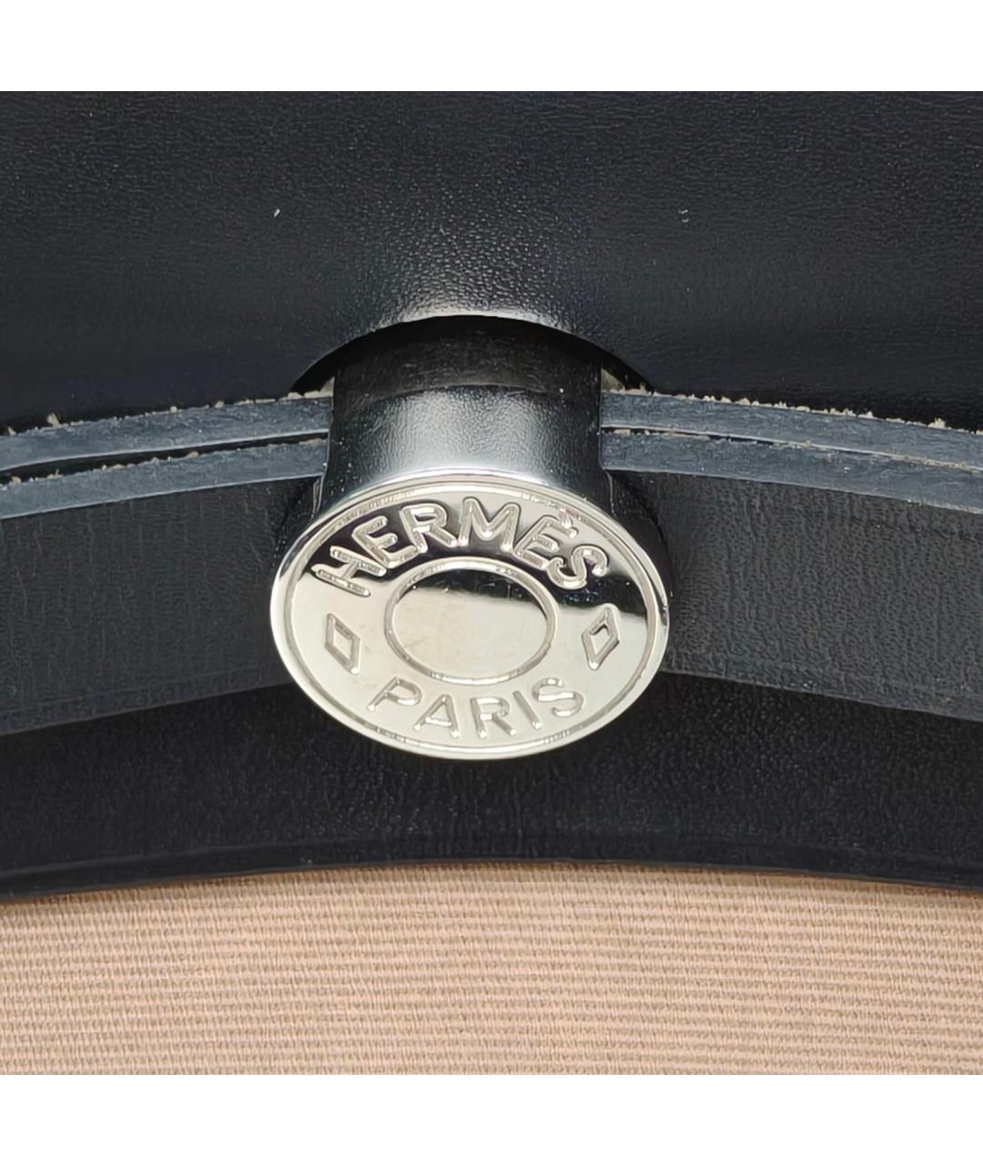 HERMES Бежевая сумка с короткими ручками, фото 7