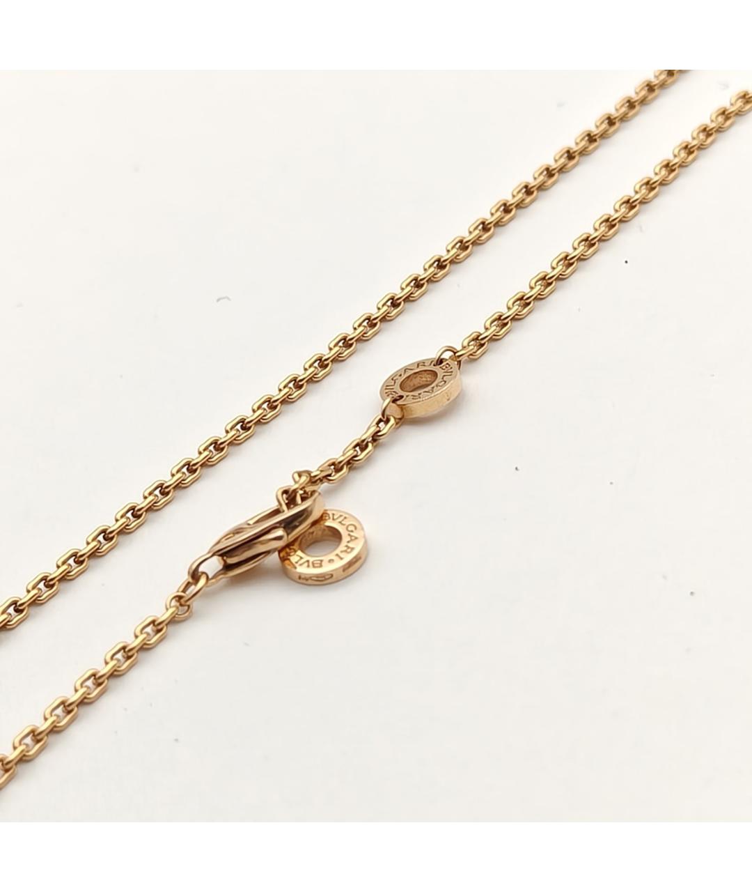 BVLGARI Золотая подвеска из розового золота, фото 6