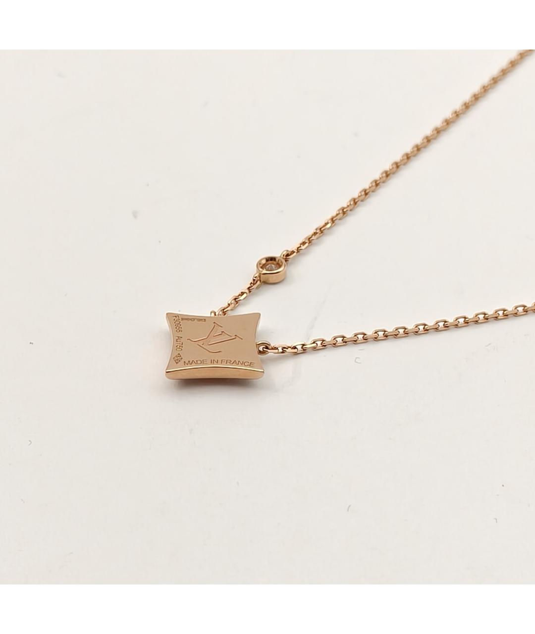 LOUIS VUITTON Золотое колье из розового золота, фото 5