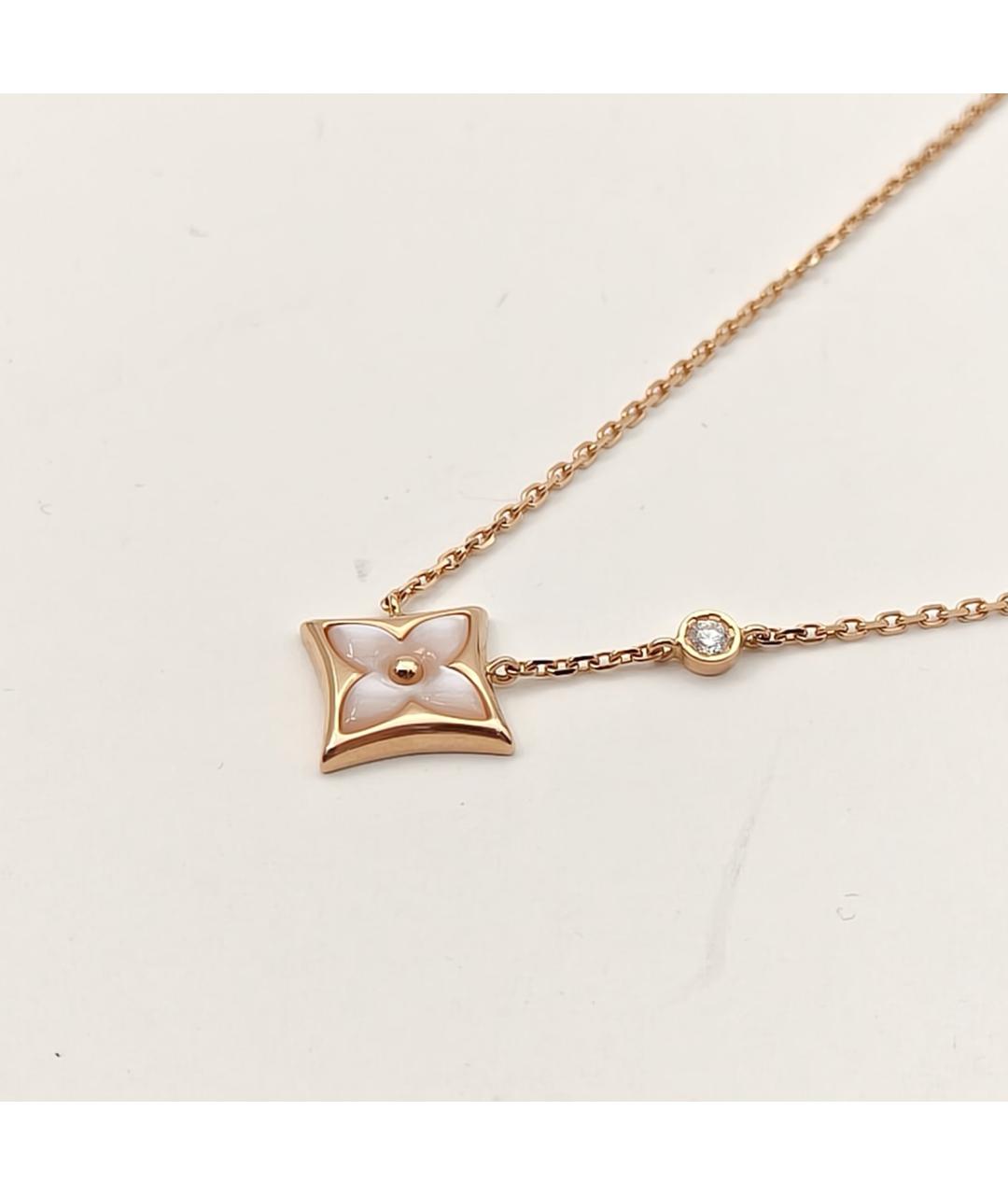 LOUIS VUITTON Золотое колье из розового золота, фото 4