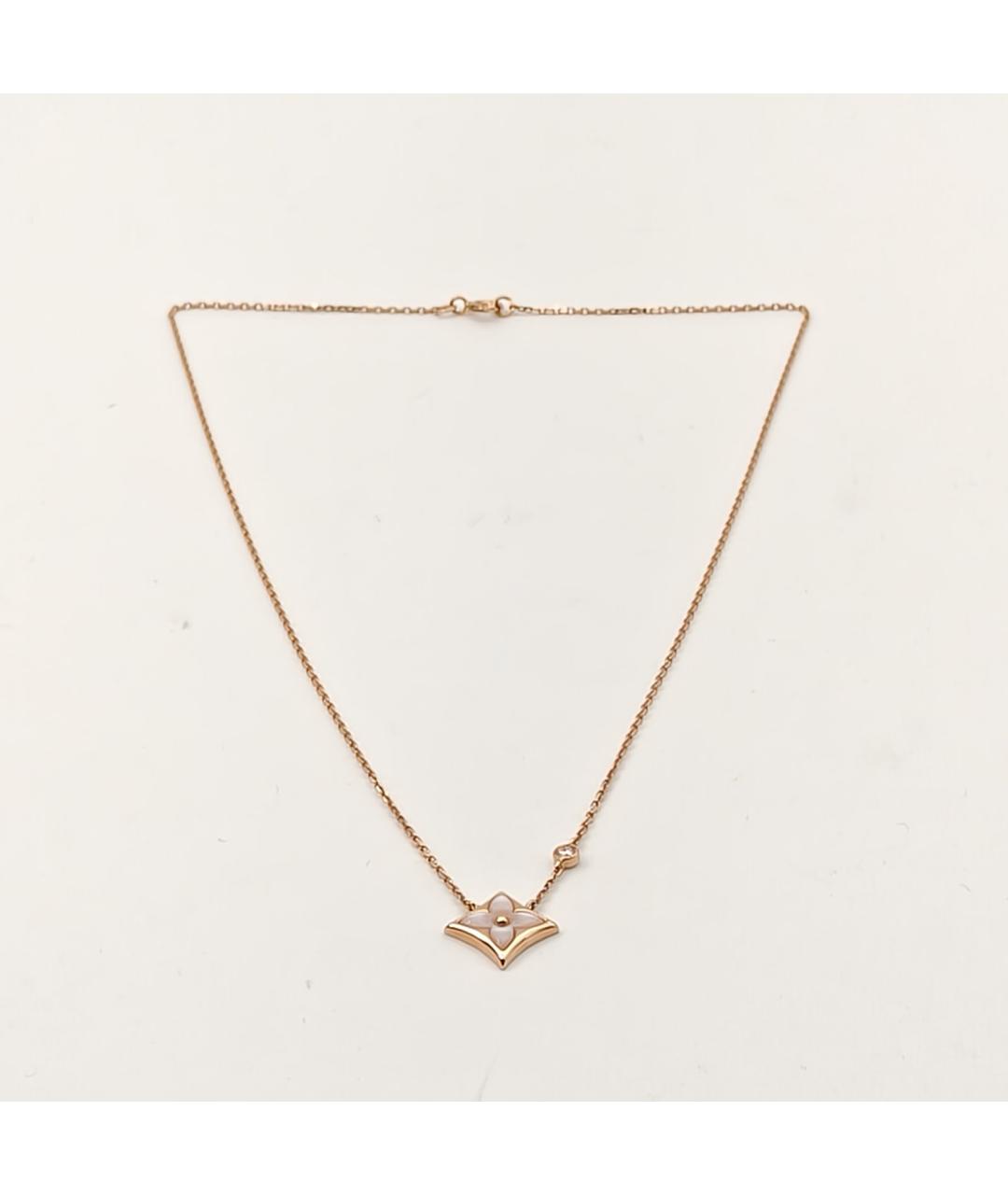 LOUIS VUITTON Золотое колье из розового золота, фото 7