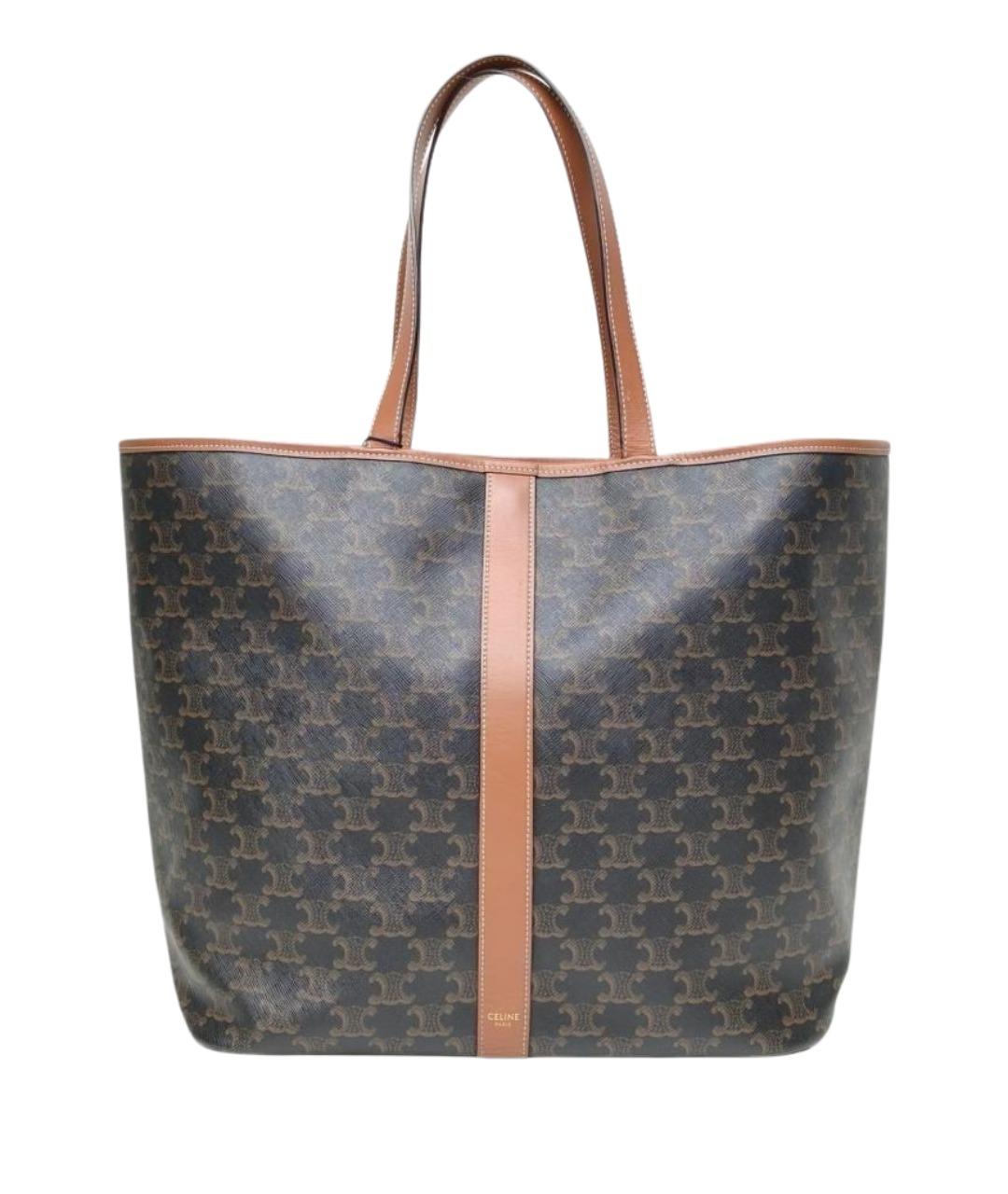 CELINE Коричневая сумка через плечо, фото 1