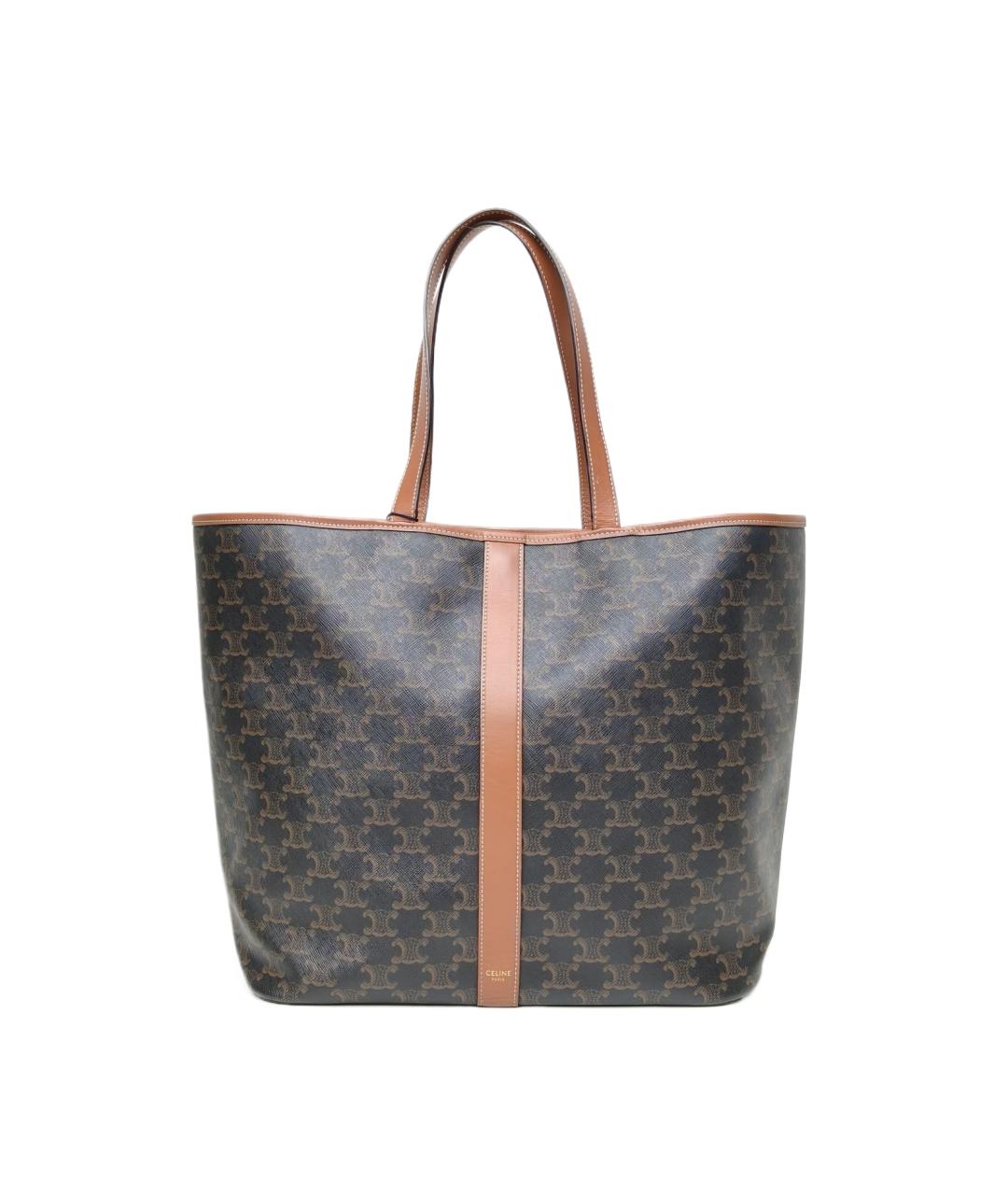 CELINE Коричневая сумка через плечо, фото 6