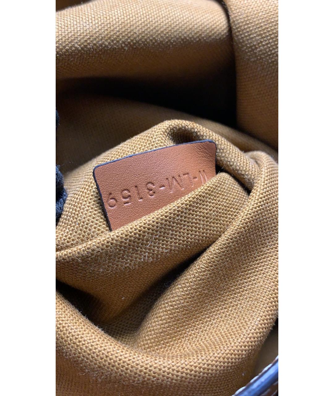 CELINE Коричневая сумка через плечо, фото 4