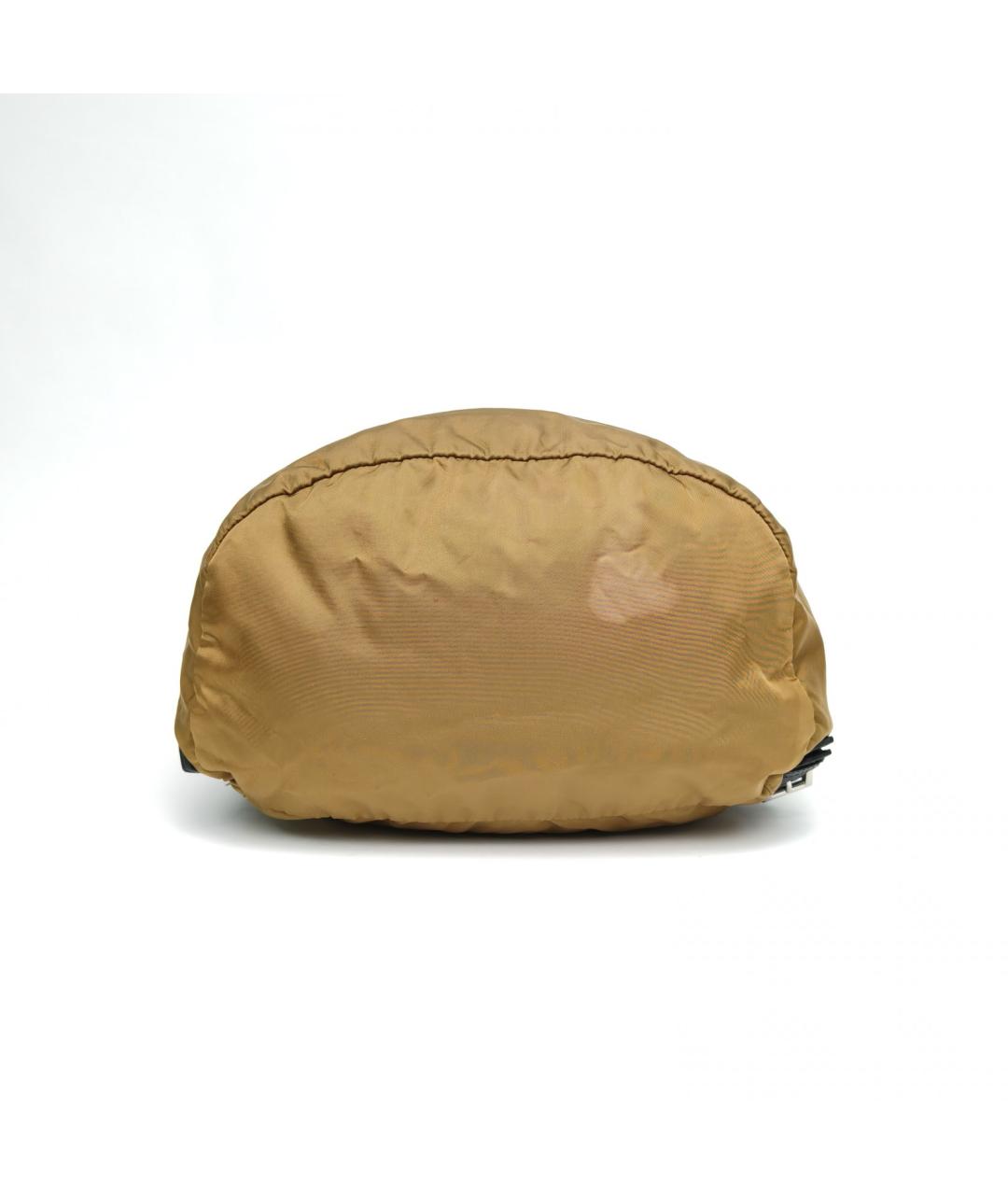 PRADA Желтый рюкзак, фото 6