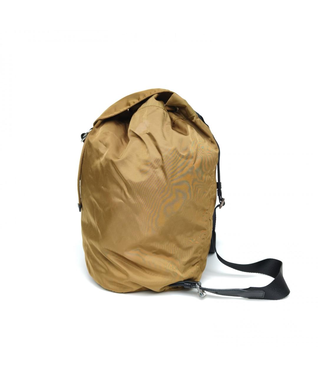 PRADA Желтый рюкзак, фото 3