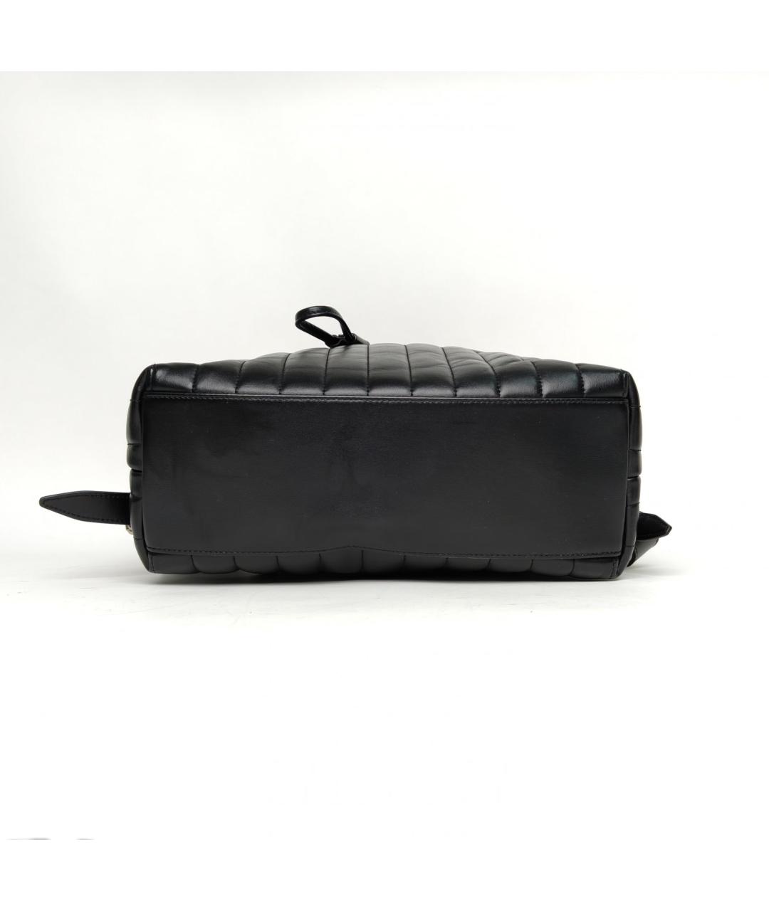 SAINT LAURENT Черный кожаный рюкзак, фото 6