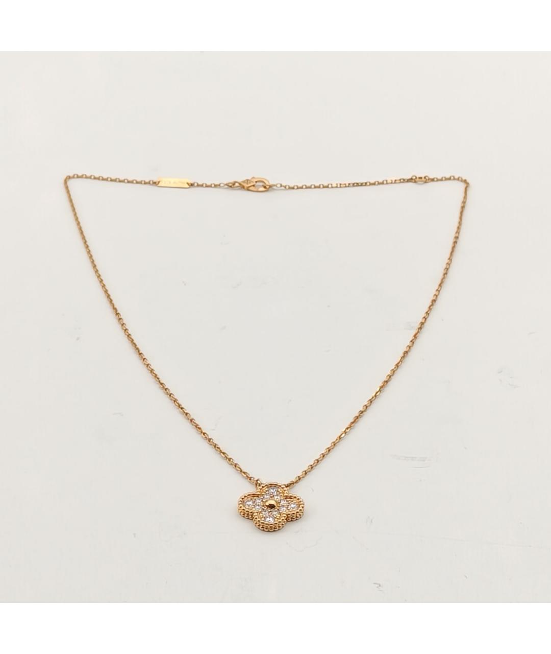 VAN CLEEF & ARPELS Золотое колье из желтого золота, фото 7