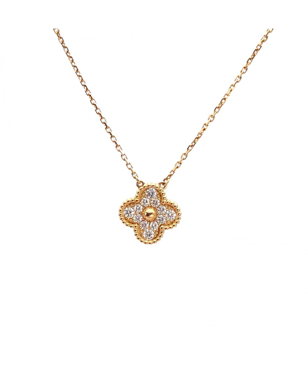 VAN CLEEF & ARPELS Золотое колье из желтого золота, фото 2