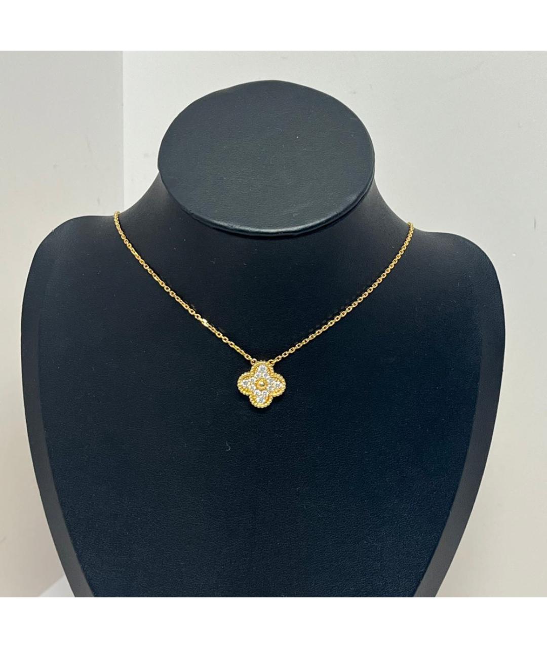 VAN CLEEF & ARPELS Золотое колье из желтого золота, фото 9