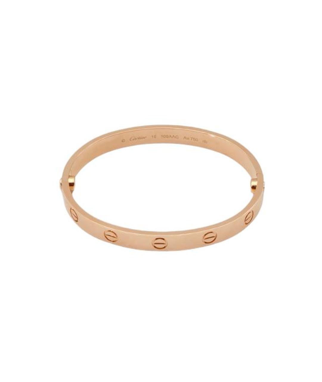 CARTIER Золотой браслет из розового золота, фото 1