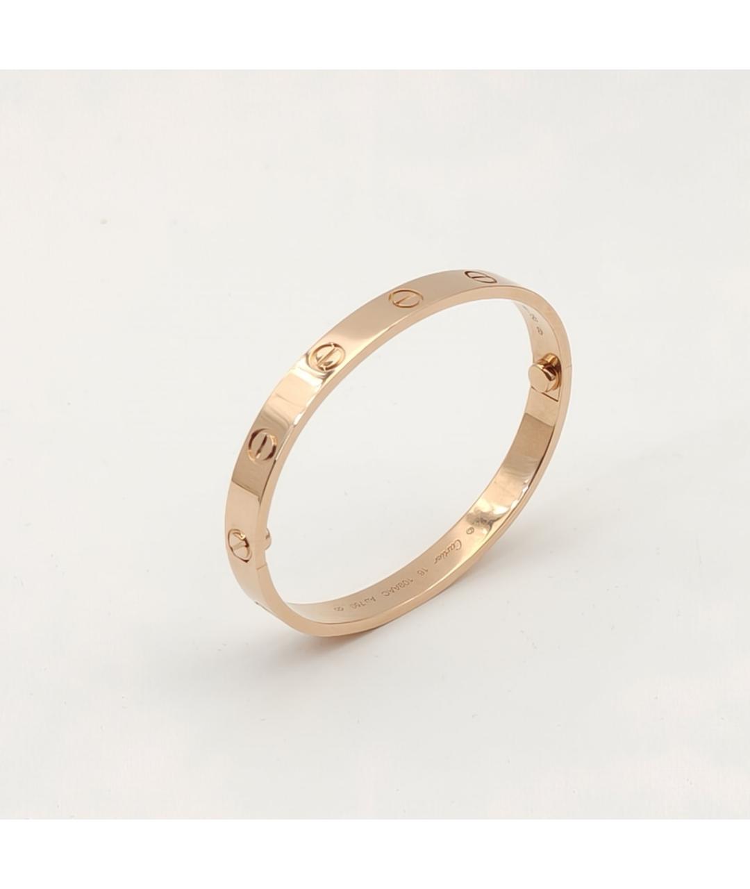 CARTIER Золотой браслет из розового золота, фото 3