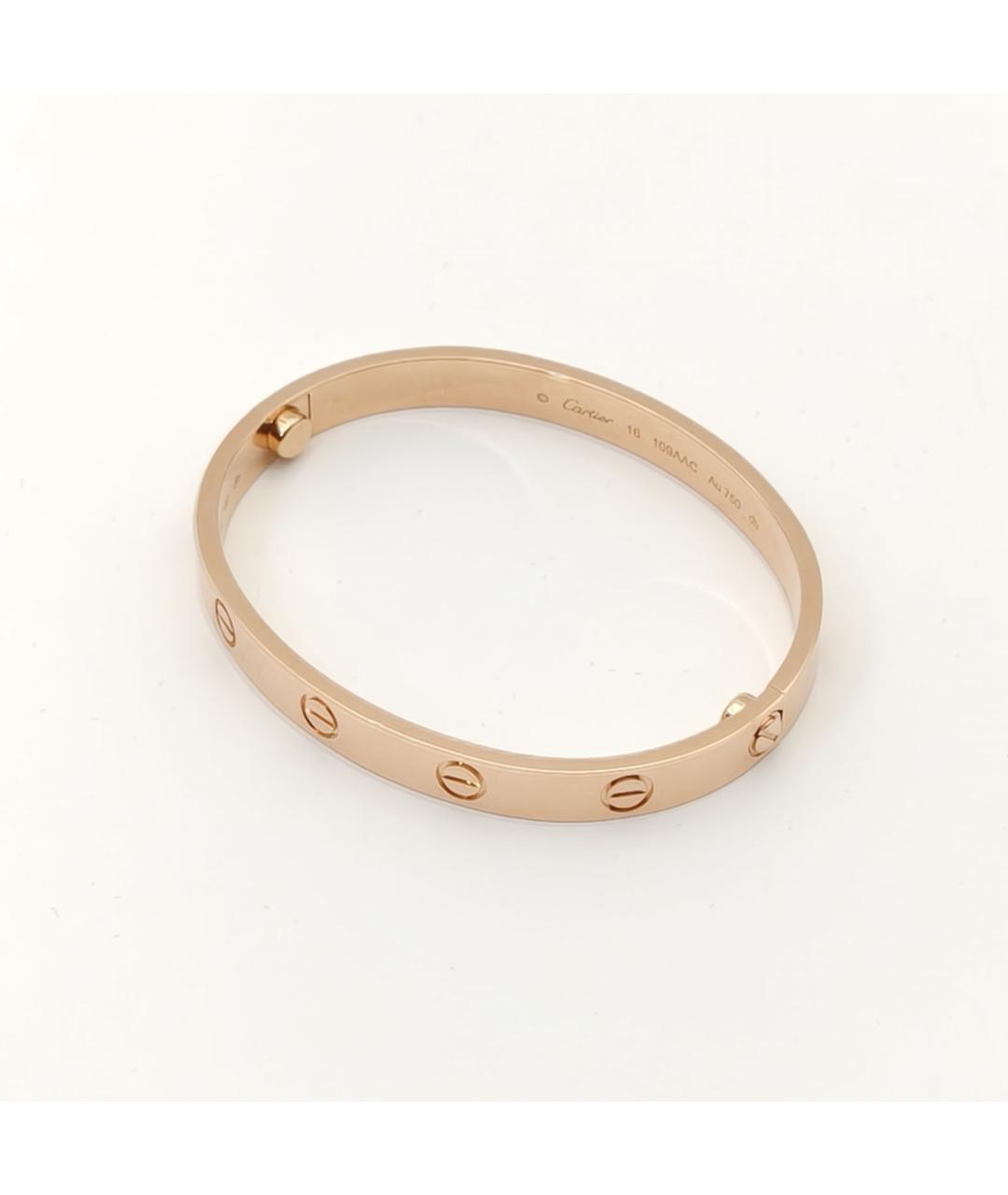 CARTIER Золотой браслет из розового золота, фото 4