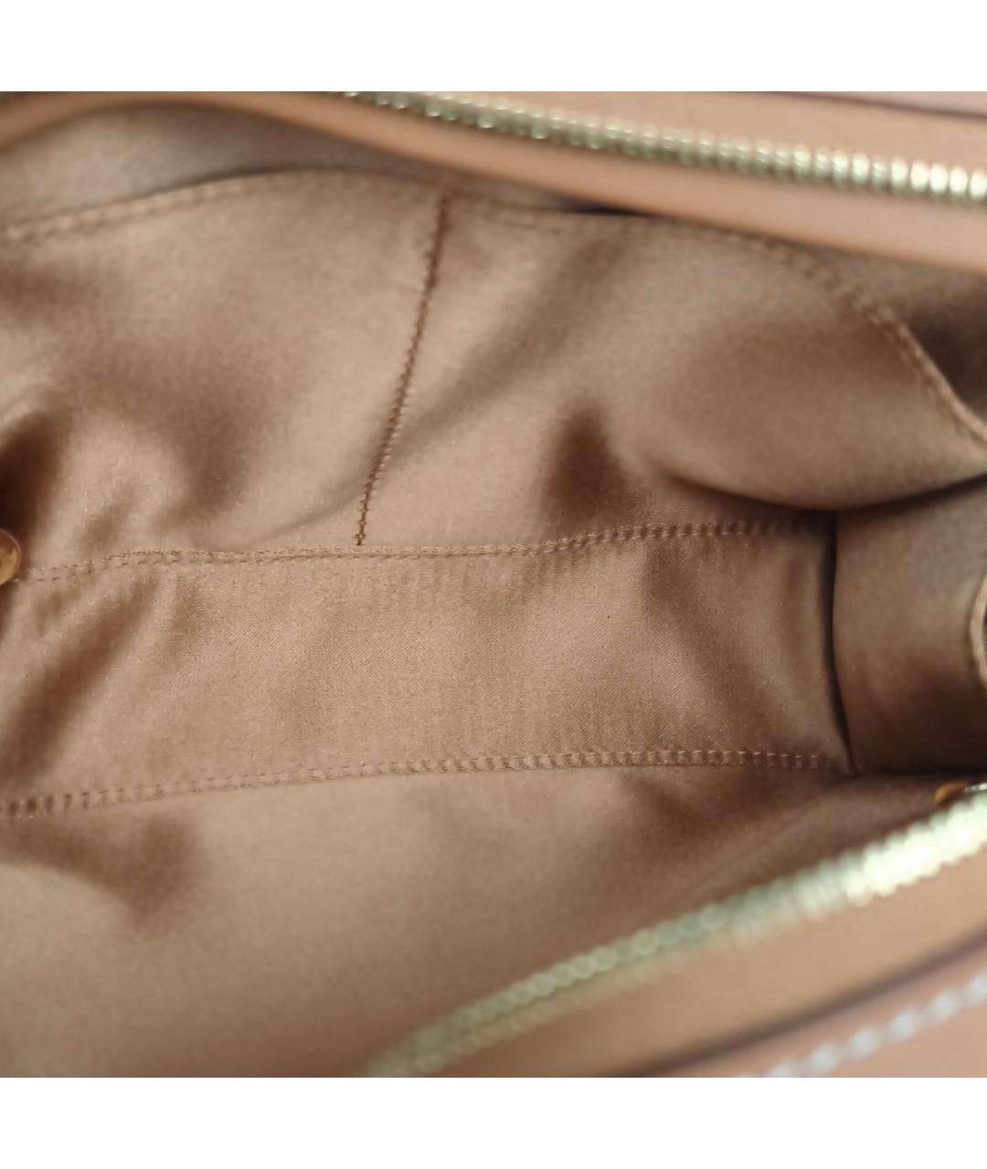 HERMES Коричневая кожаная сумка через плечо, фото 7