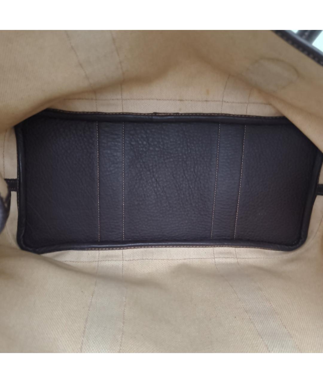 HERMES Бежевая тканевая сумка с короткими ручками, фото 8