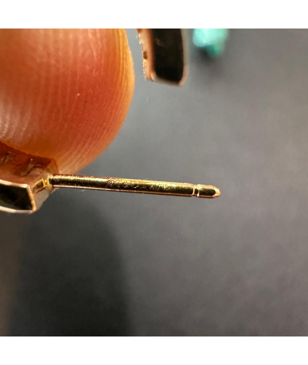 TIFFANY&CO Золотые серьги из желтого золота, фото 6