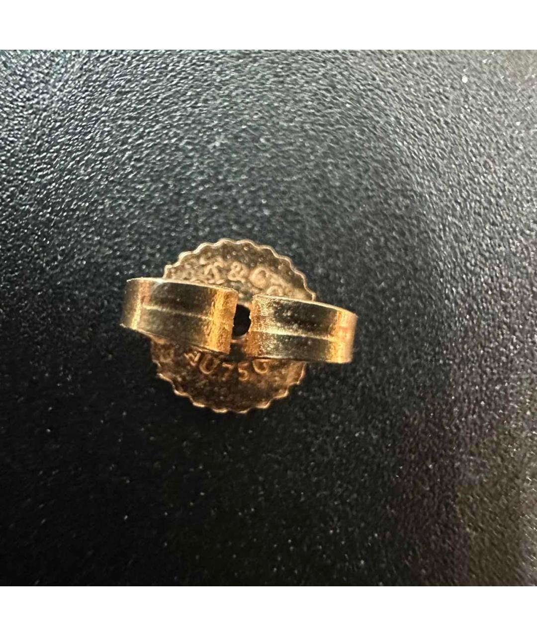 TIFFANY&CO Золотые серьги из желтого золота, фото 8