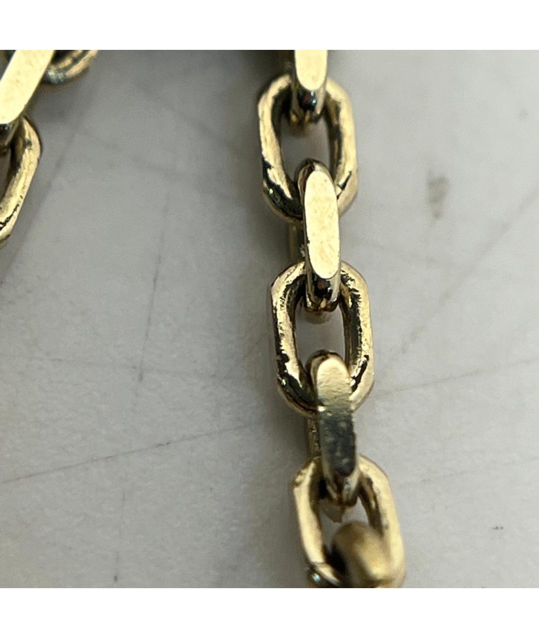 CHANEL Золотые металлические серьги, фото 9