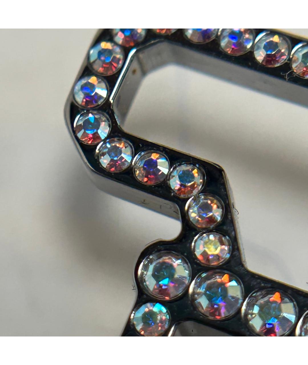 CHANEL Серебряная металлическая булавка / брошь, фото 8