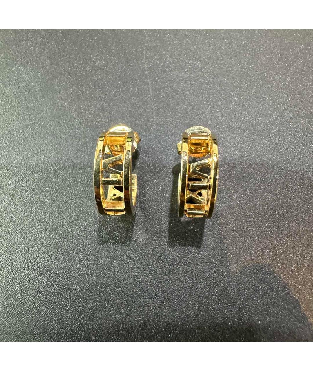 TIFFANY&CO Золотые серьги из желтого золота, фото 10