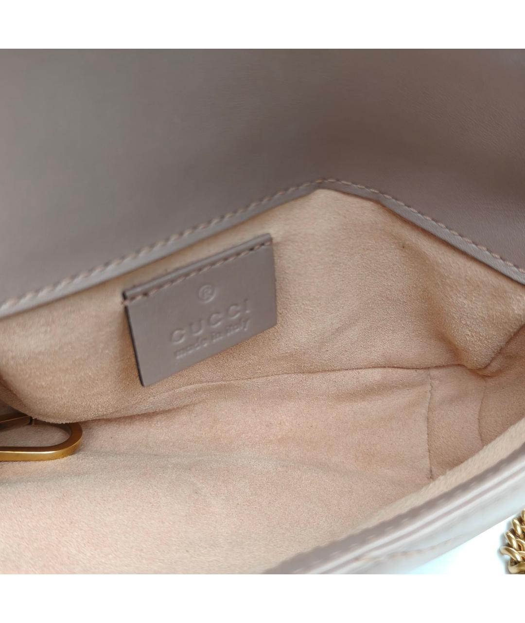 GUCCI Кожаная сумка через плечо, фото 7