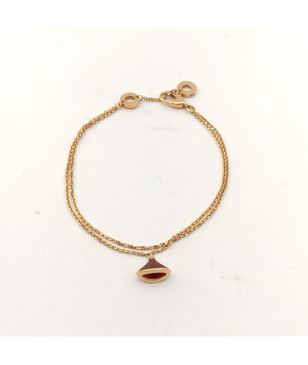 BVLGARI Золотой браслет из розового золота, фото 3