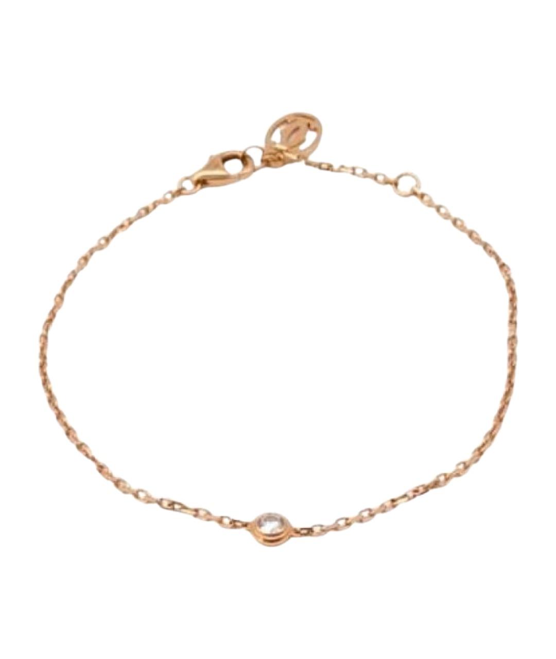 CARTIER Золотой браслет из розового золота, фото 1