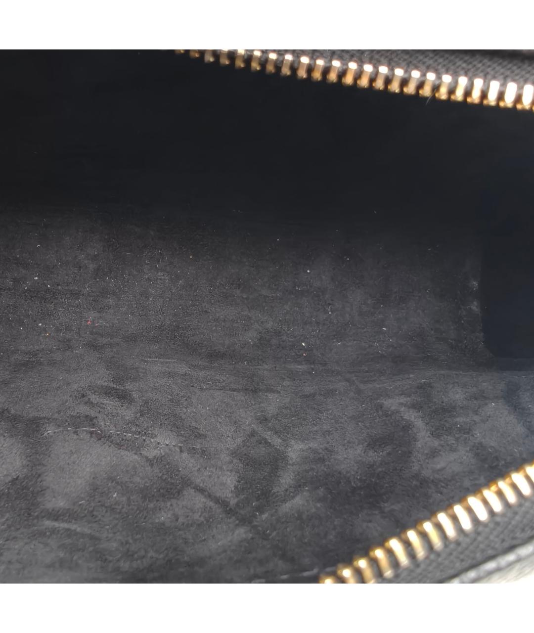 CHRISTIAN DIOR Черная кожаная сумка через плечо, фото 8