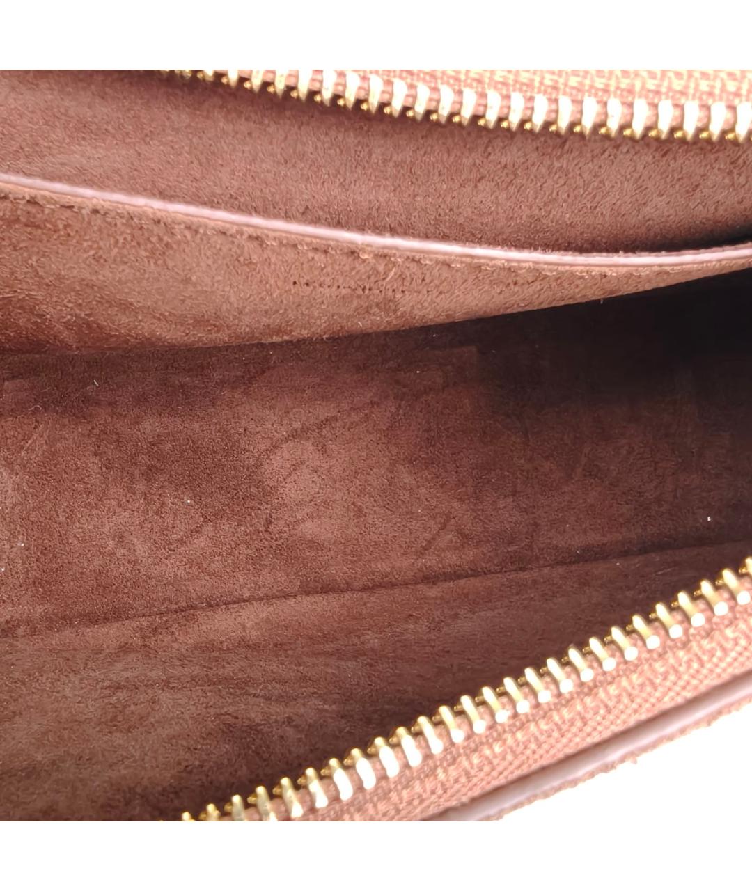 CELINE Коричневая замшевая сумка через плечо, фото 7