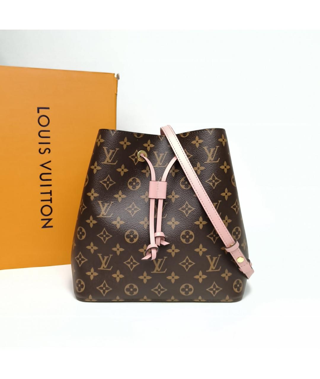 LOUIS VUITTON Коричневая сумка через плечо, фото 8