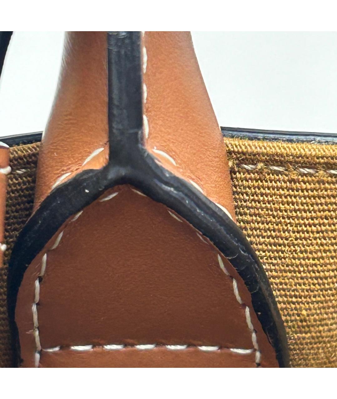 CELINE Коричневая сумка через плечо, фото 9