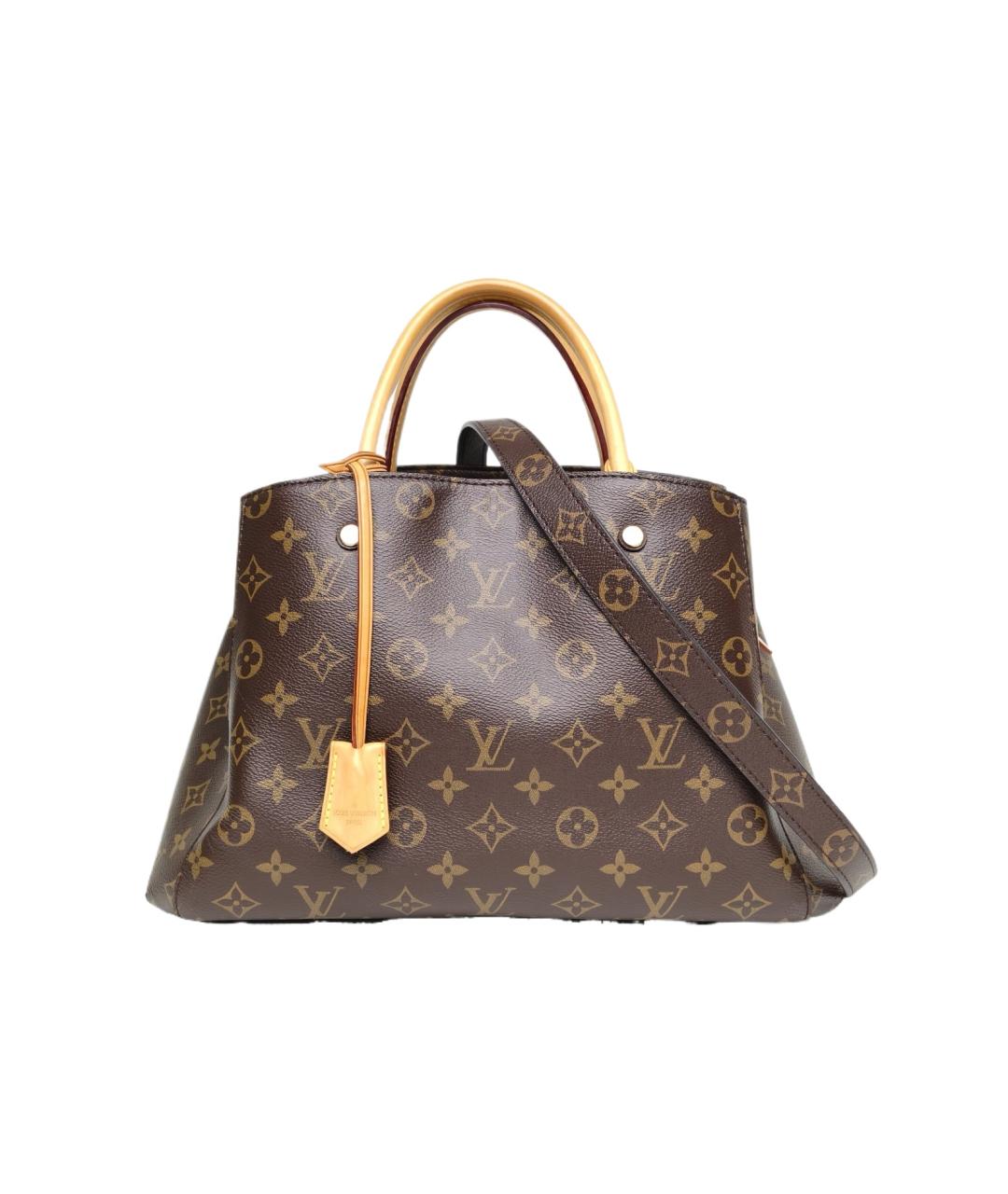 LOUIS VUITTON Коричневая сумка через плечо, фото 1