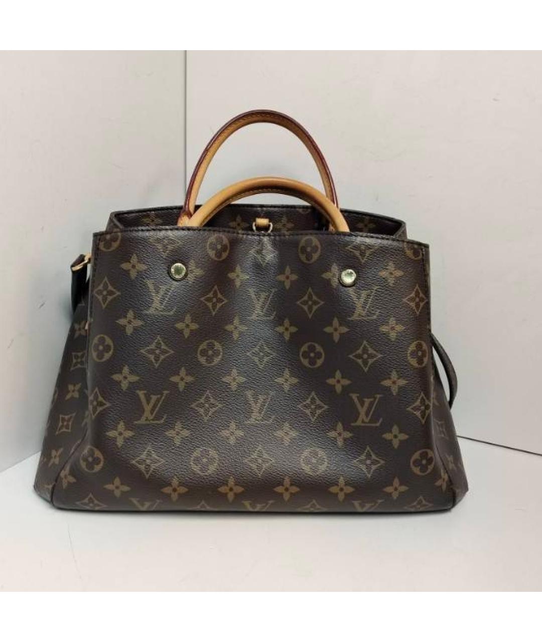 LOUIS VUITTON Коричневая сумка через плечо, фото 9