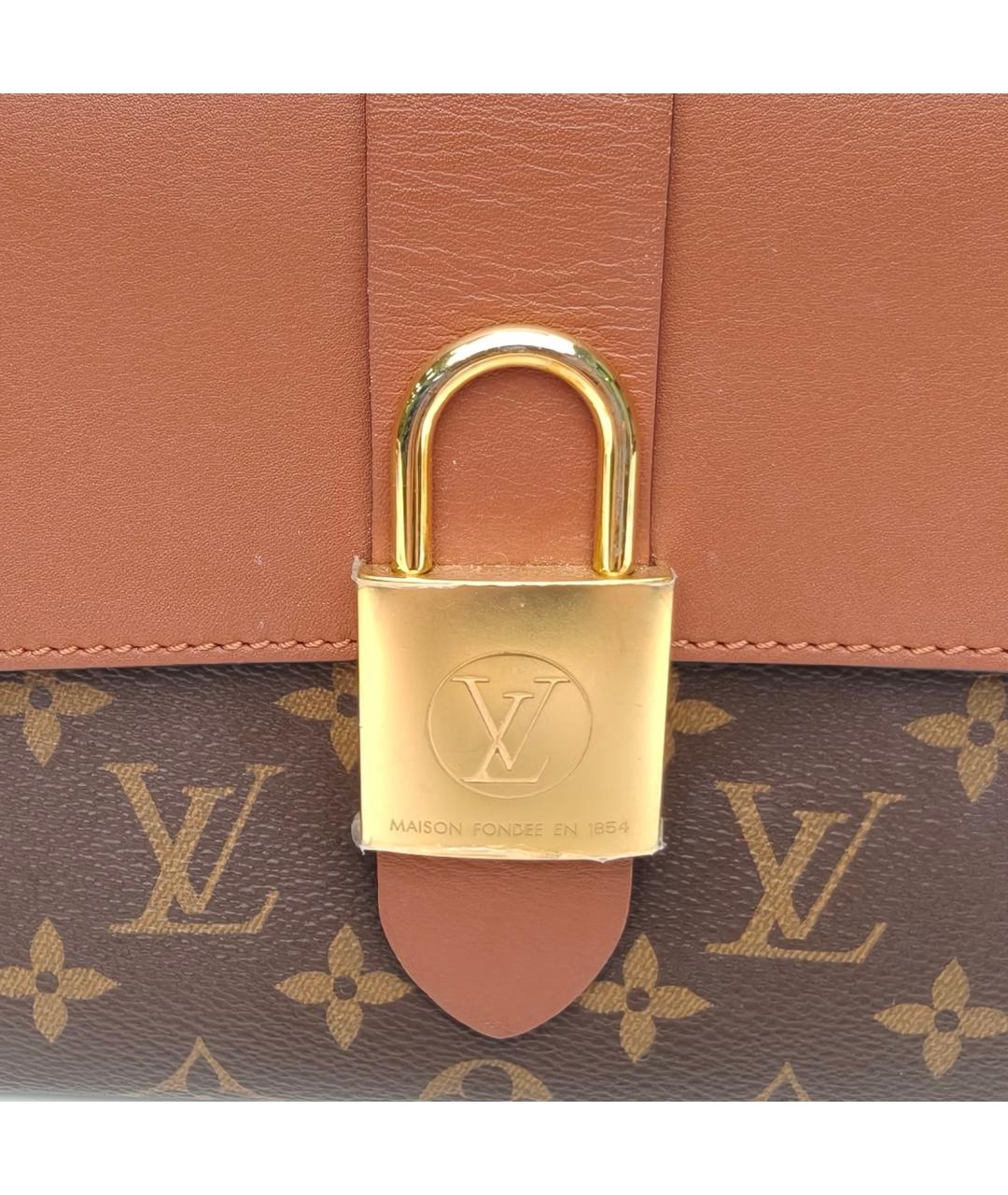 LOUIS VUITTON Коричневая сумка через плечо, фото 8