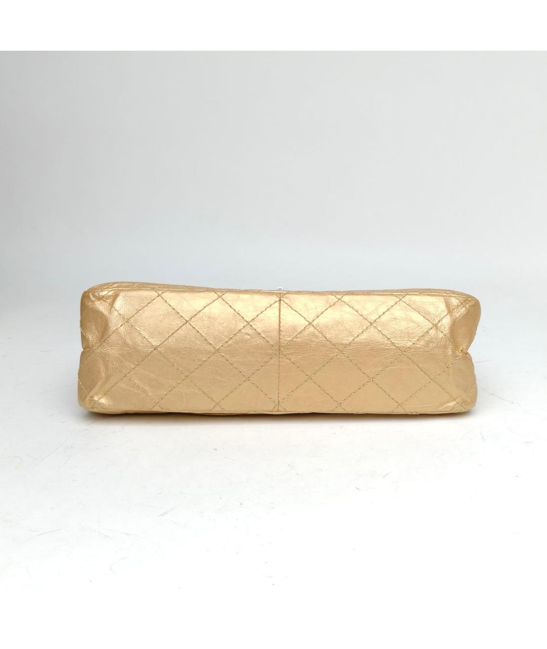 CHANEL Бежевая кожаная сумка через плечо, фото 6