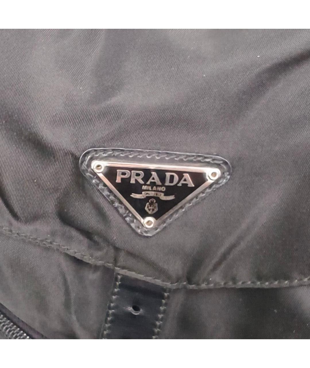 PRADA Черный рюкзак, фото 7