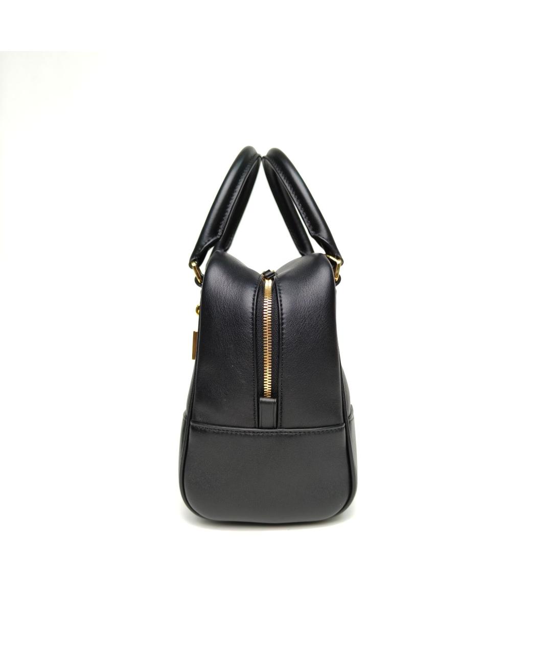 LOEWE Черная кожаная сумка через плечо, фото 3