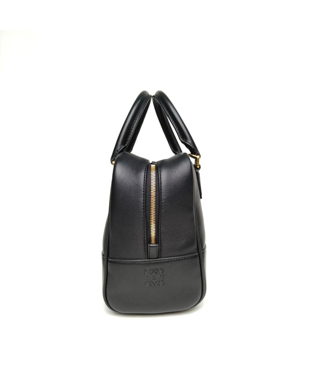 LOEWE Черная кожаная сумка через плечо, фото 5