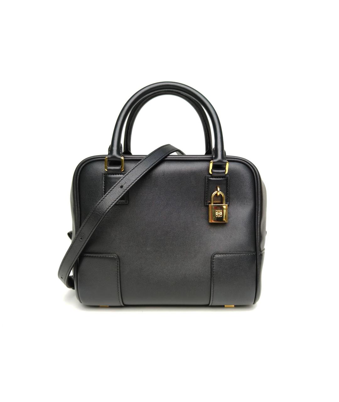 LOEWE Черная кожаная сумка через плечо, фото 2