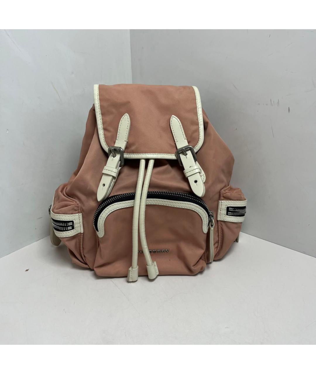 BURBERRY Розовый рюкзак, фото 9