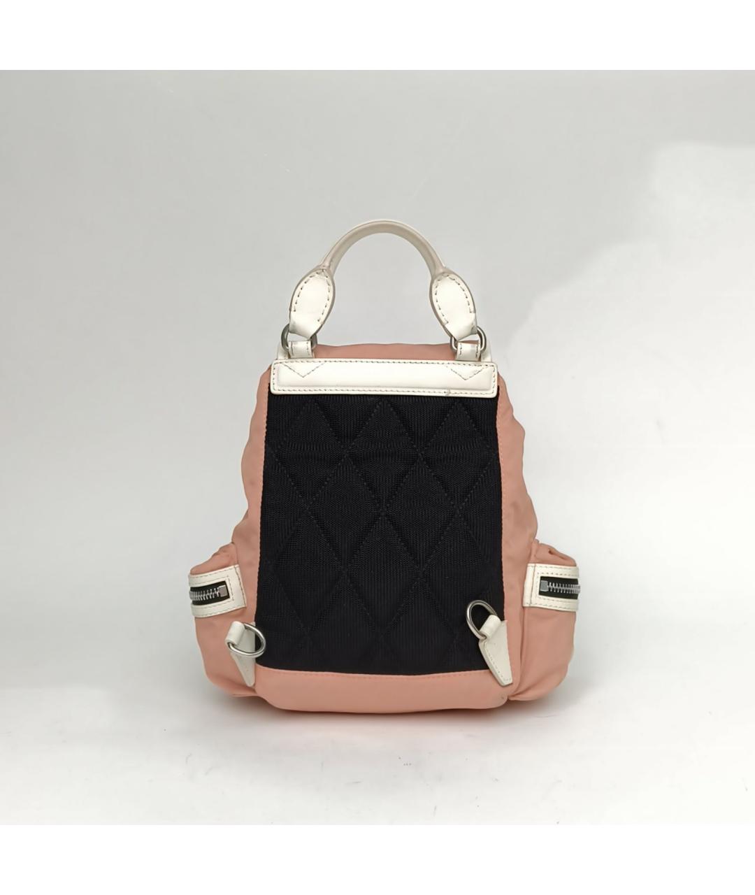 BURBERRY Розовый рюкзак, фото 4