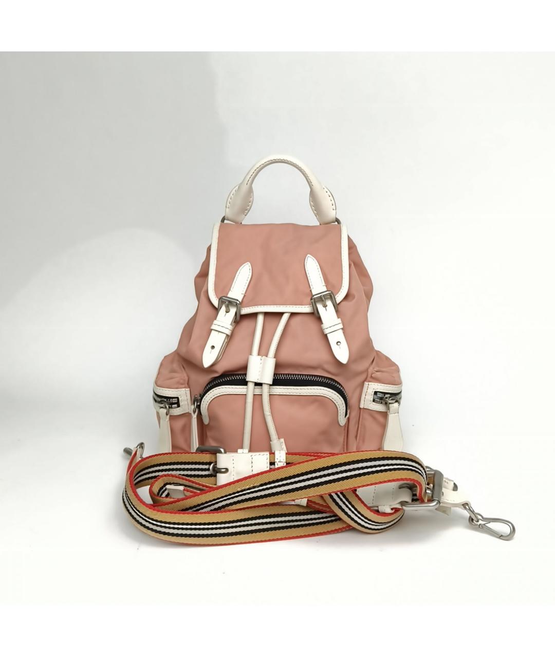 BURBERRY Розовый рюкзак, фото 8