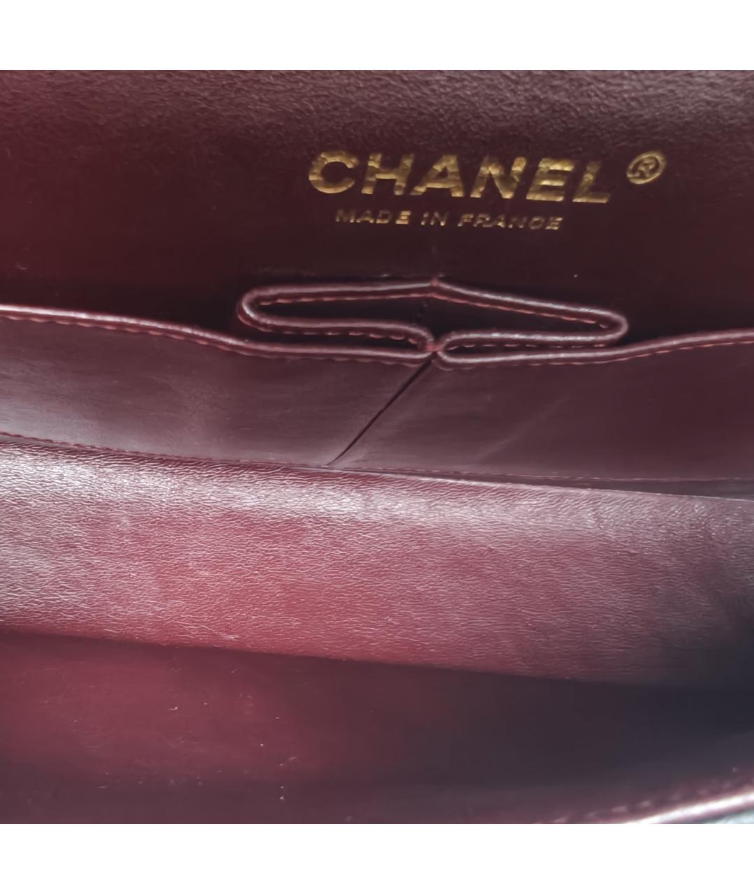 CHANEL Черная кожаная сумка через плечо, фото 7