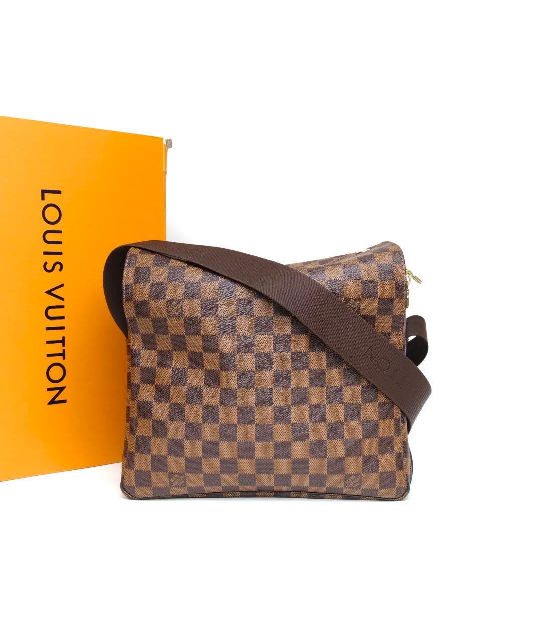 LOUIS VUITTON Коричневая сумка через плечо, фото 8