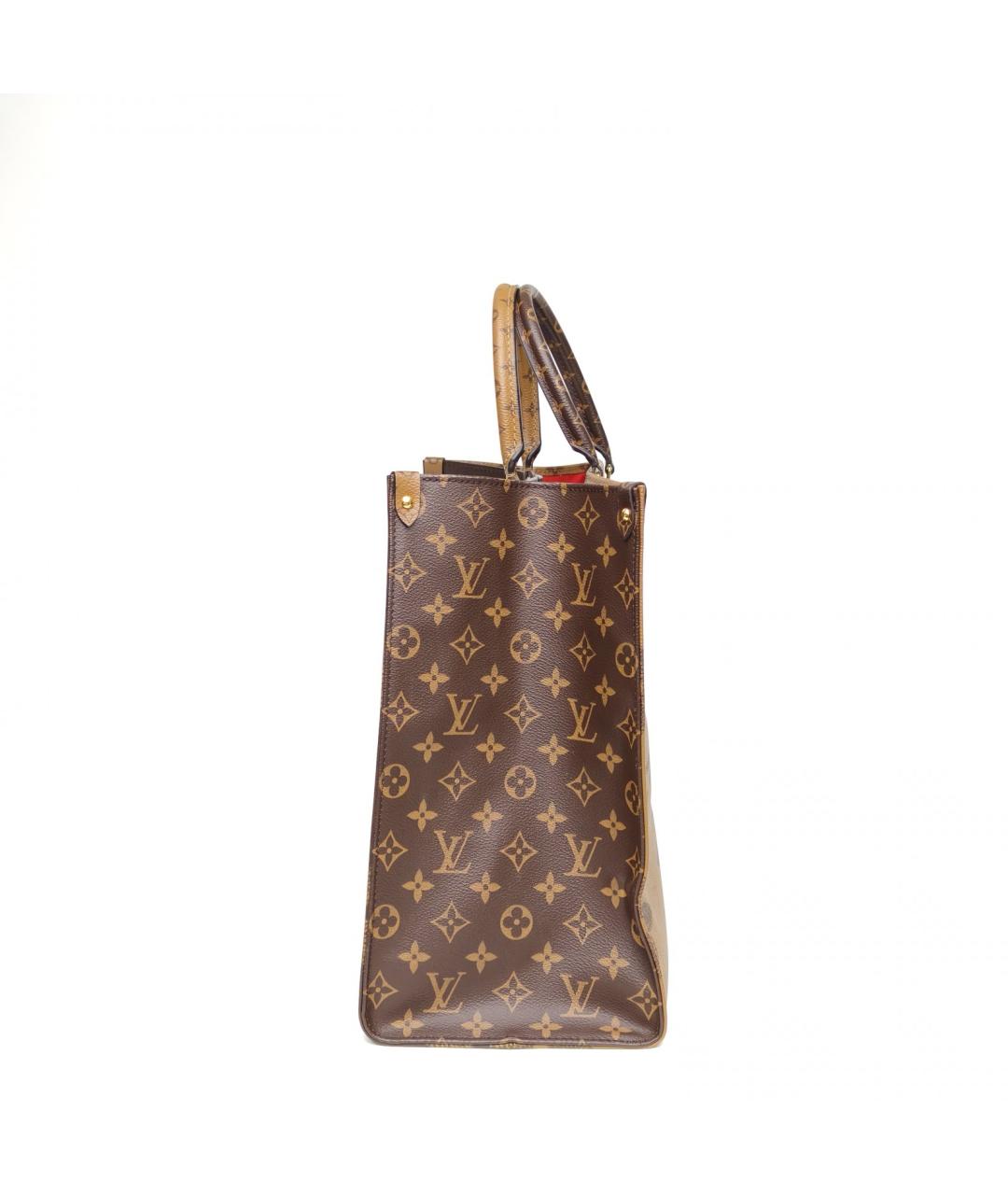 LOUIS VUITTON Коричневая сумка через плечо, фото 3