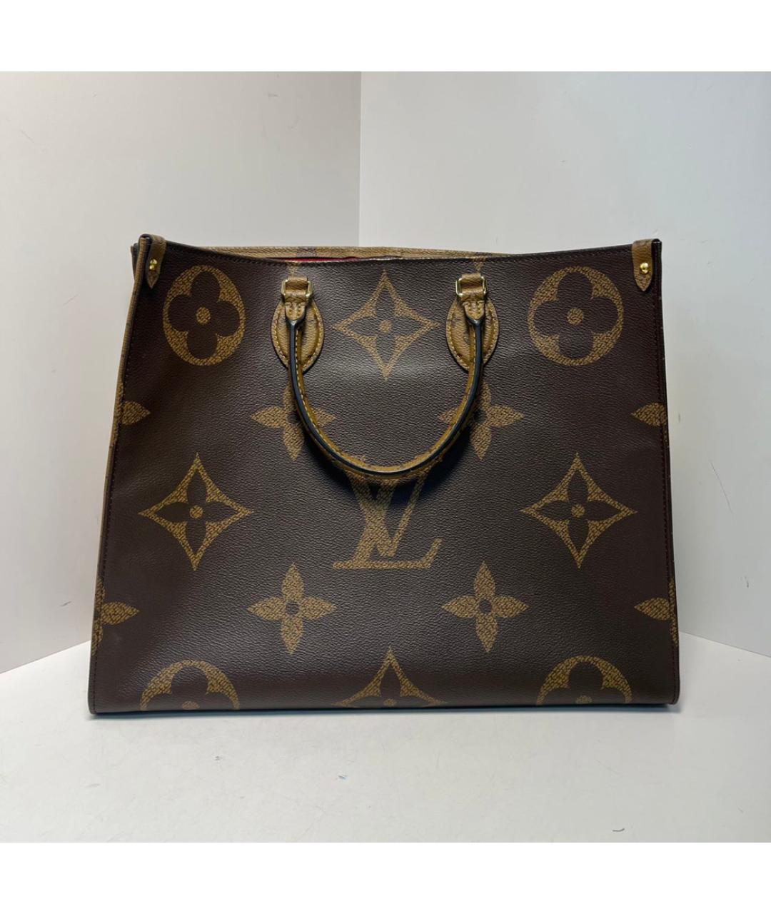 LOUIS VUITTON Коричневая сумка через плечо, фото 9