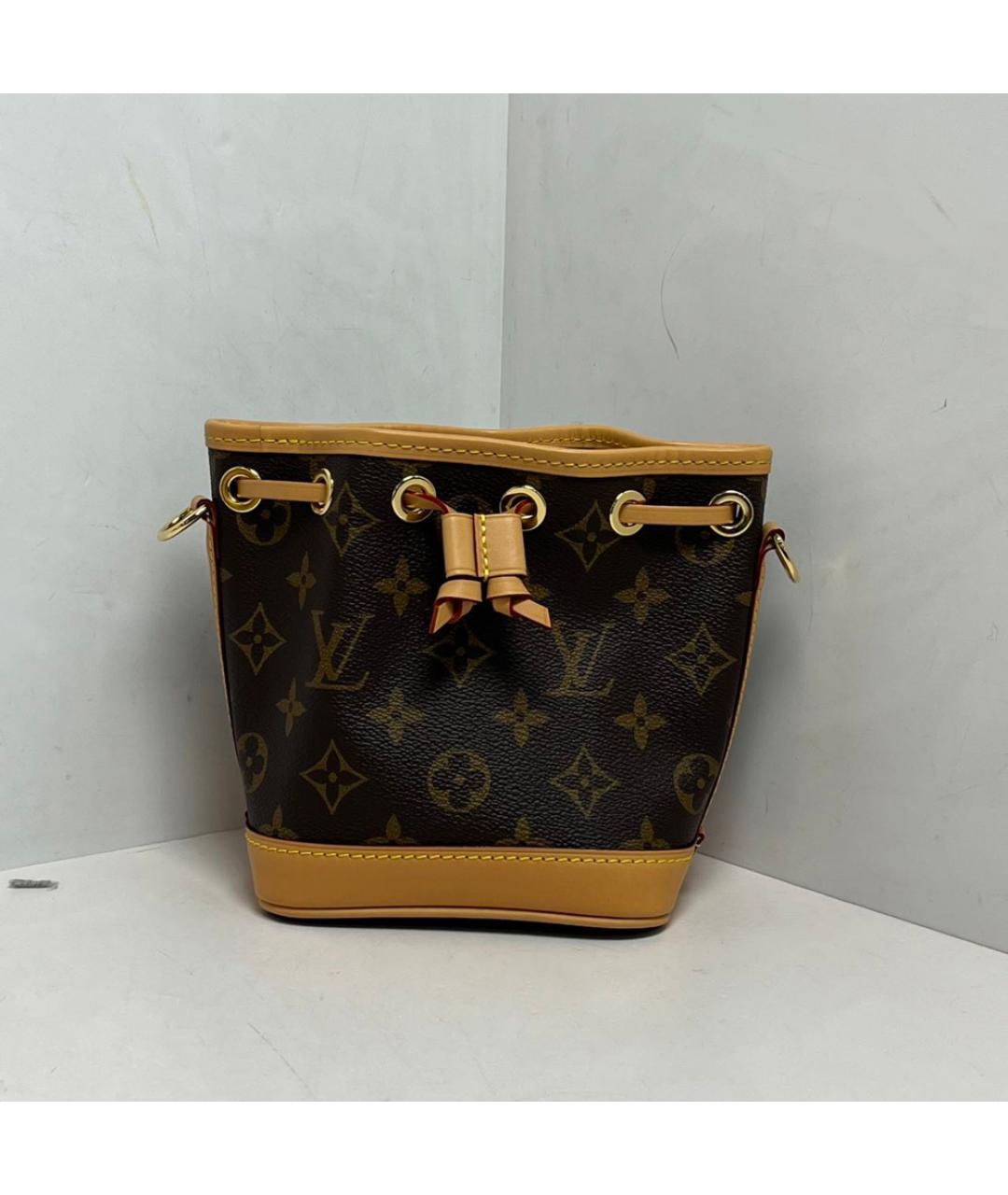 LOUIS VUITTON Коричневая сумка через плечо, фото 9