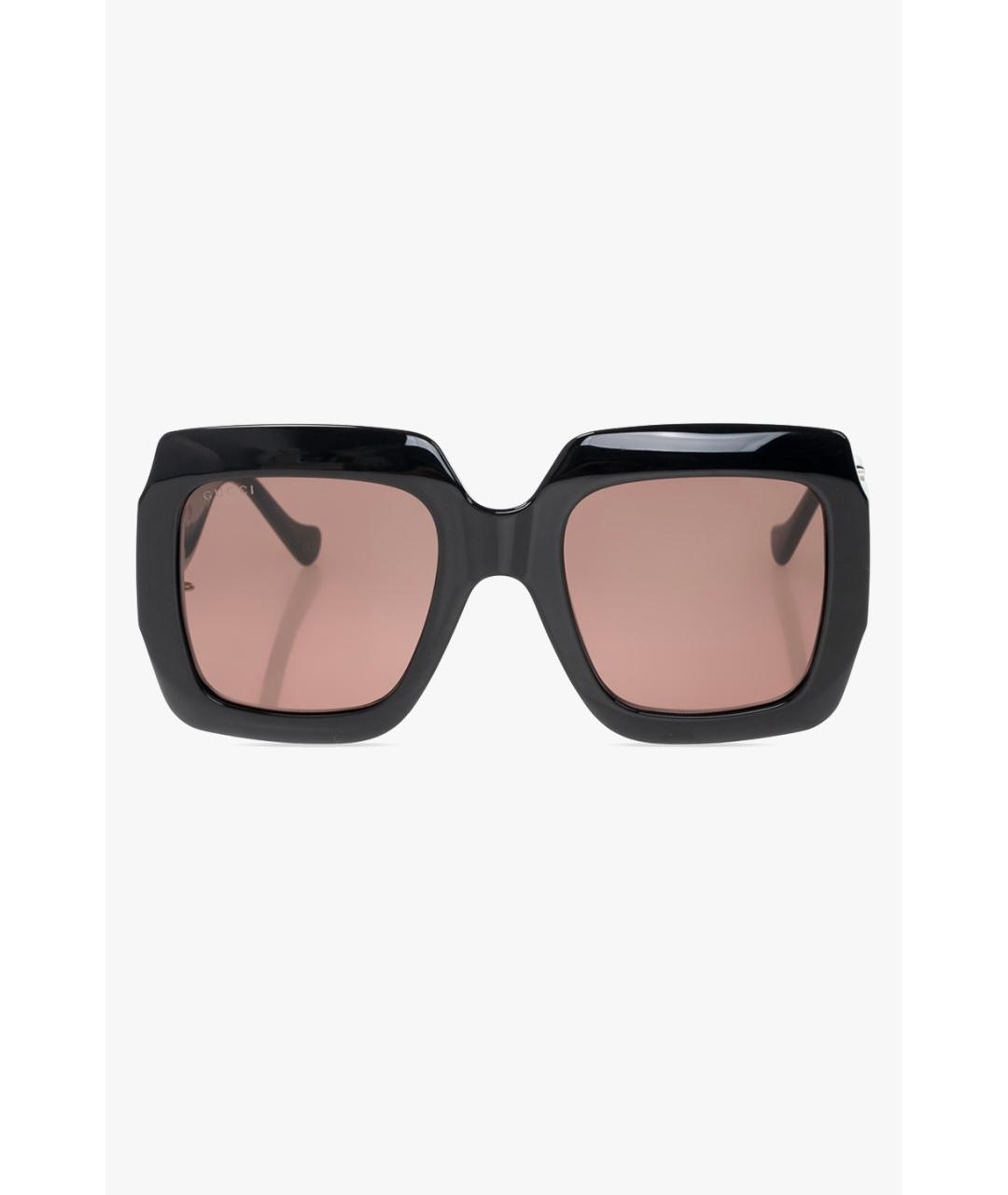 GUCCI Черные пластиковые солнцезащитные очки, фото 6