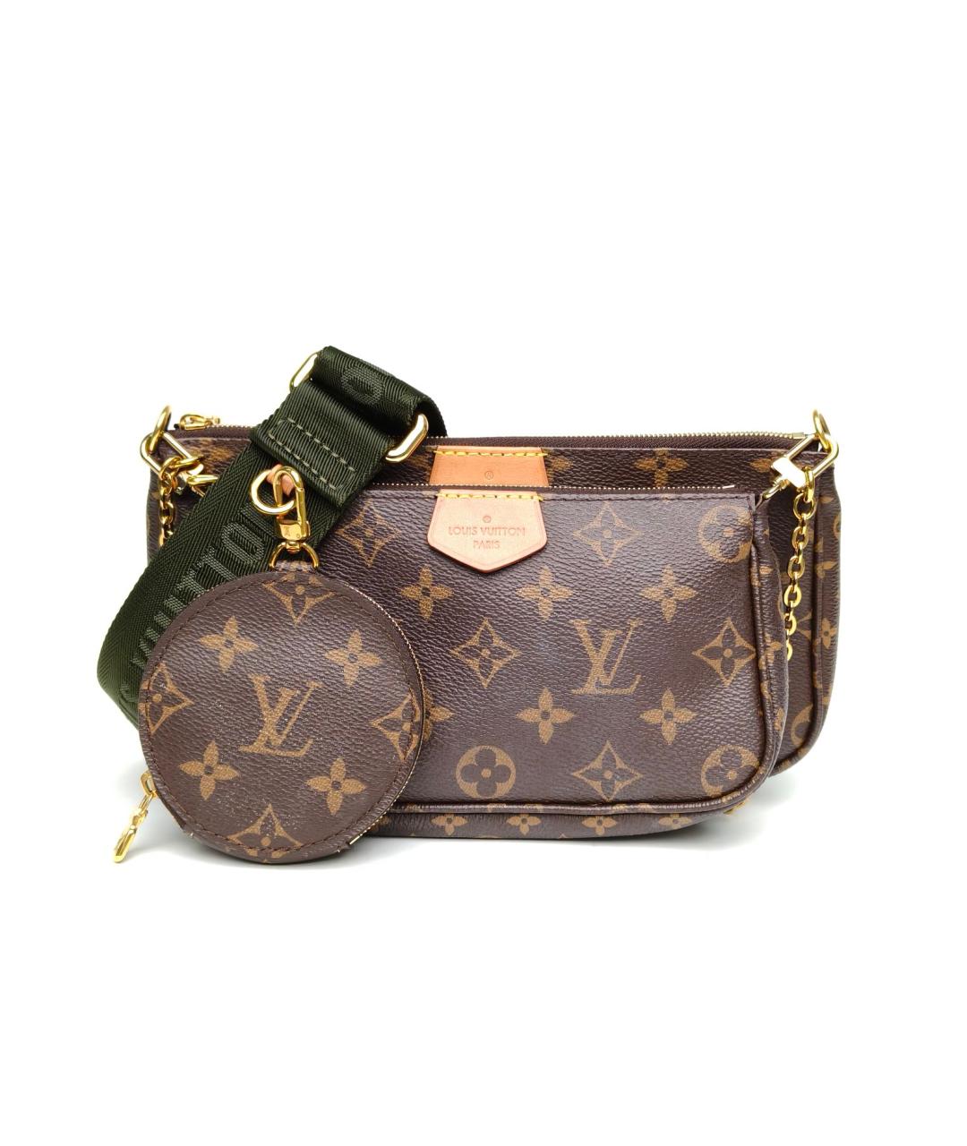 LOUIS VUITTON Коричневая сумка через плечо, фото 2