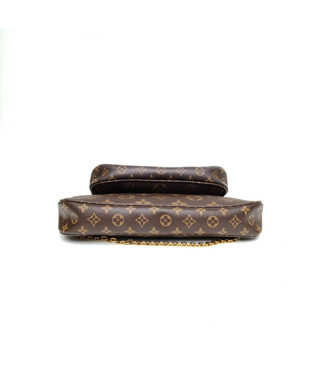 LOUIS VUITTON Коричневая сумка через плечо, фото 6